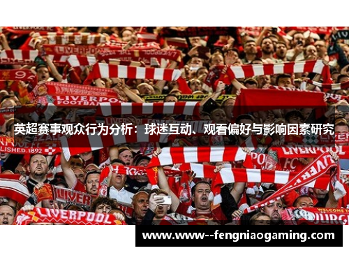 英超赛事观众行为分析：球迷互动、观看偏好与影响因素研究